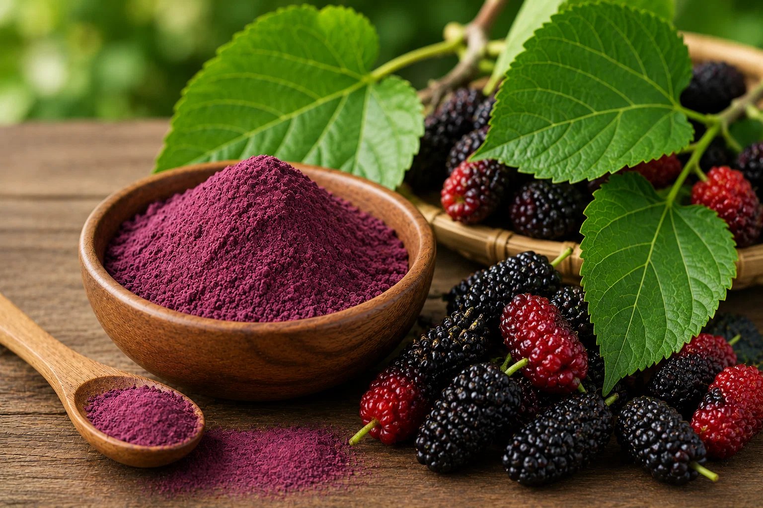 Mulberry Fruit Powder (fresh fruit)